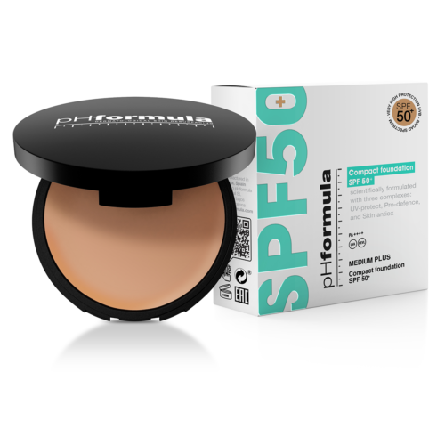 Compact foundation SPF50<sup>+</sup> Medium PLUS
